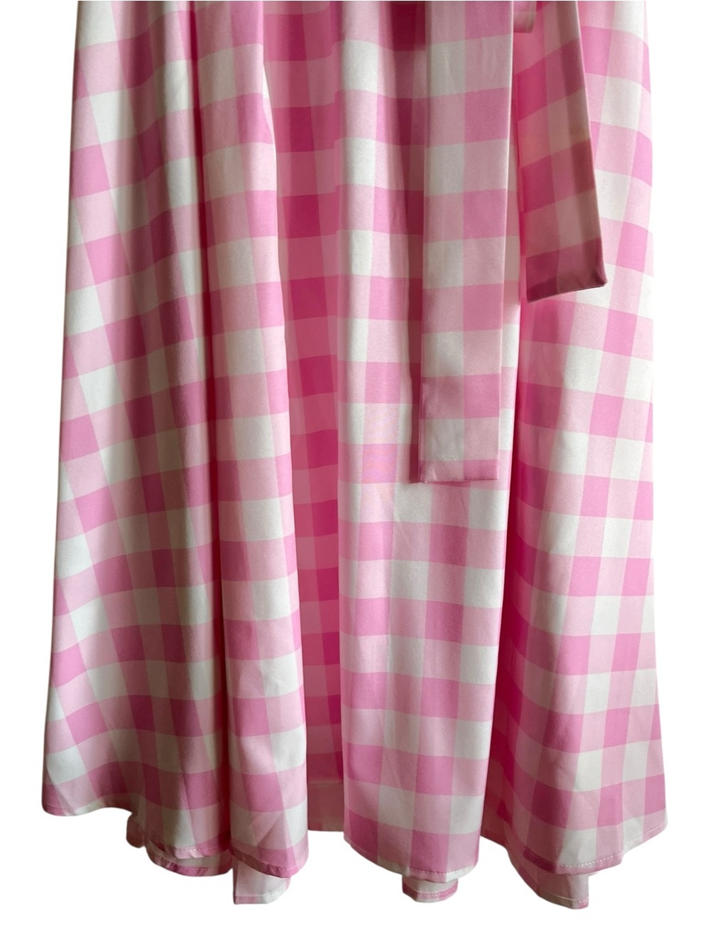Barbie Movie Pink Gingham Barbiecore Fit & Flare Dress XXL Costume - Picture 5 of 15